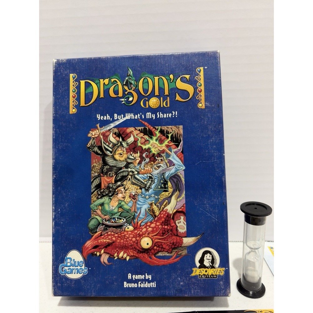 DRAGON'S GOLD Game Bruno Faidutti Descartes Eurogames 1 Yellow 1 Silver Missing - Picture 7 of 8